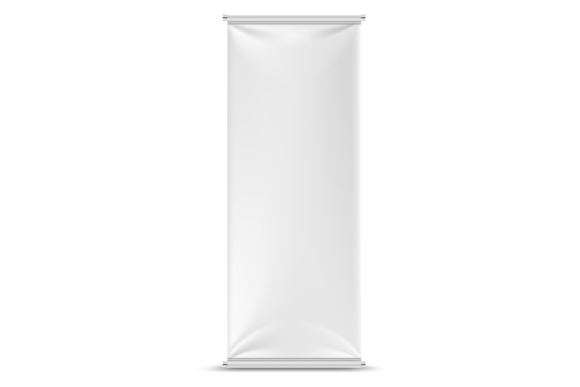 Download Vertical Outdoor Promo Banner. Realistic - Promo Collection
