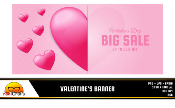 Download Valentine's Day Promotion Banner - Premium Resources