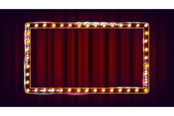 Download Retro Billboard Vector. Shining Light - Billboard Collection